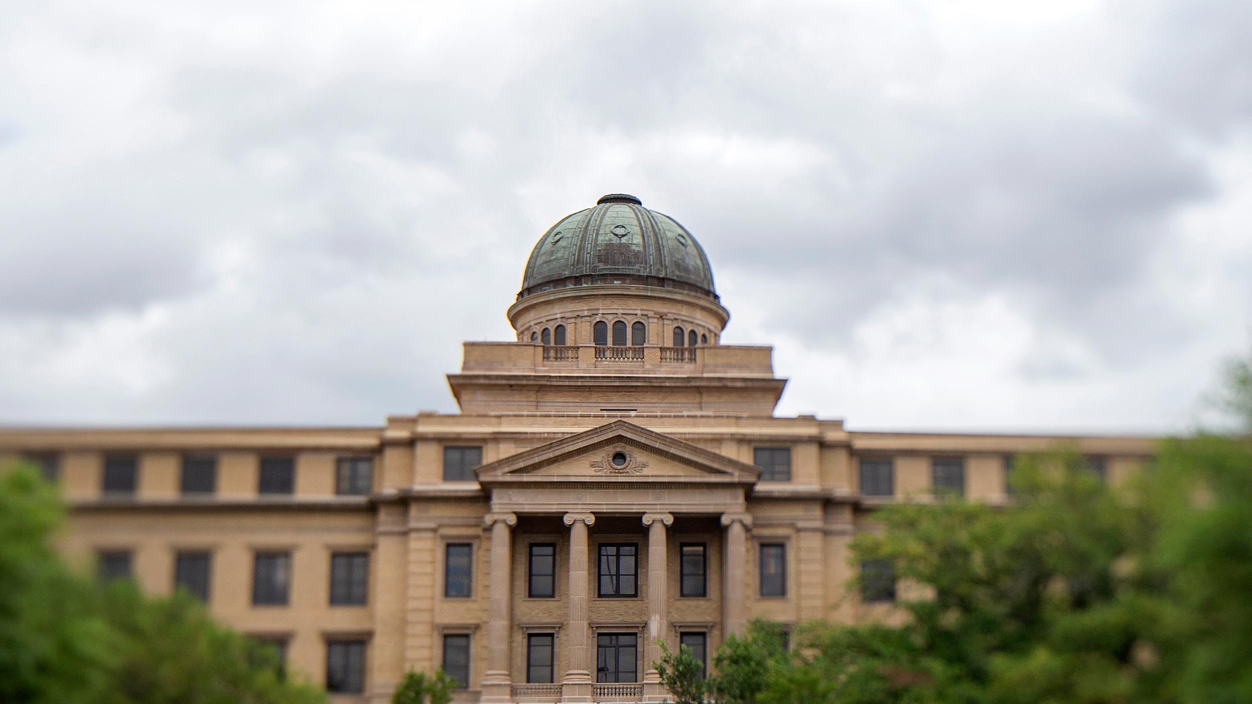 The Academic Building.