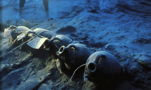 underwater artifacts