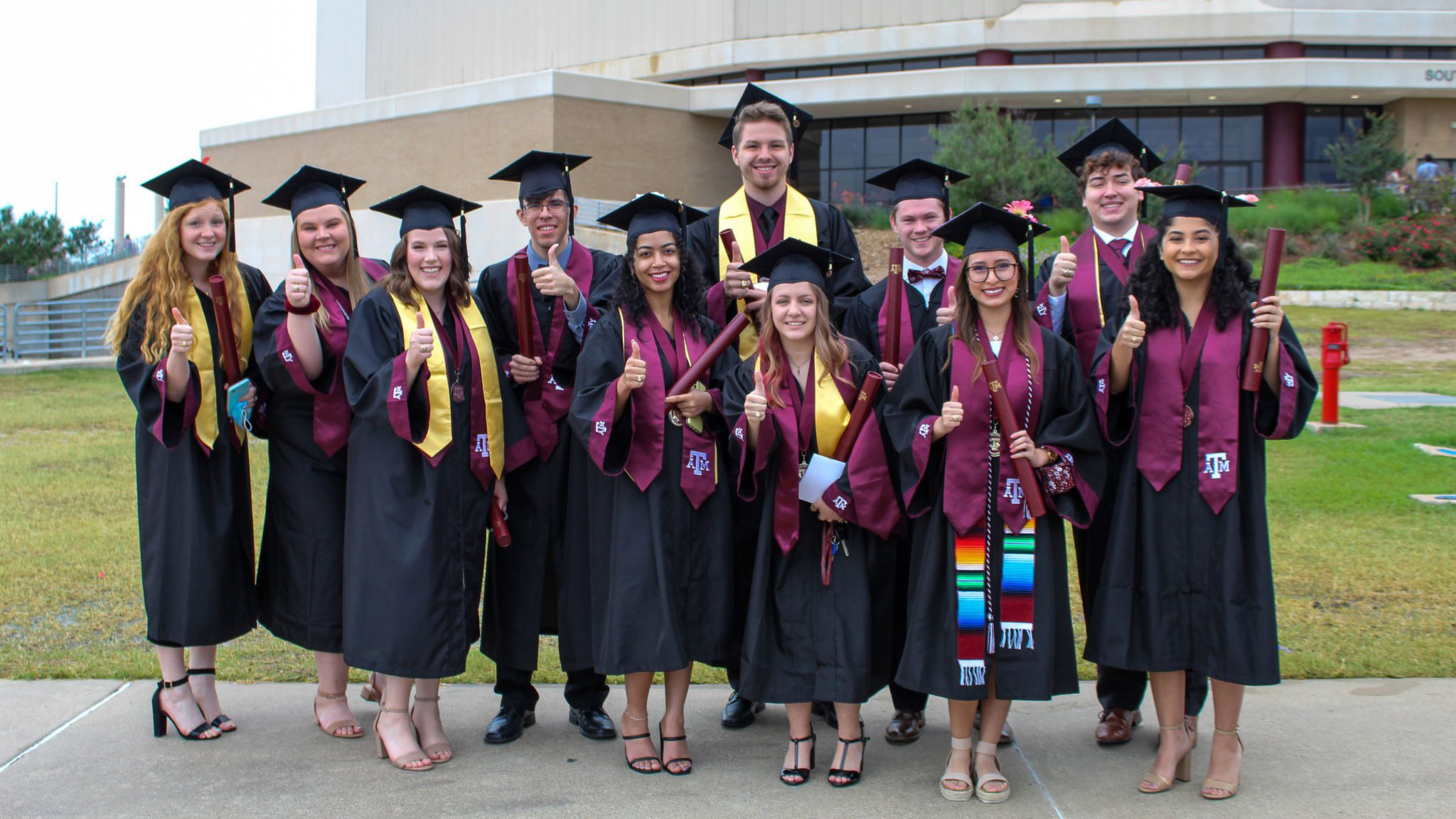 Atmospheric Science students graduating