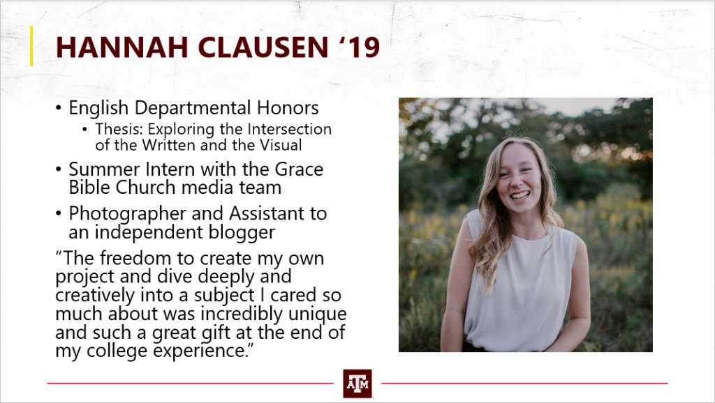 Hannah Clausen '19