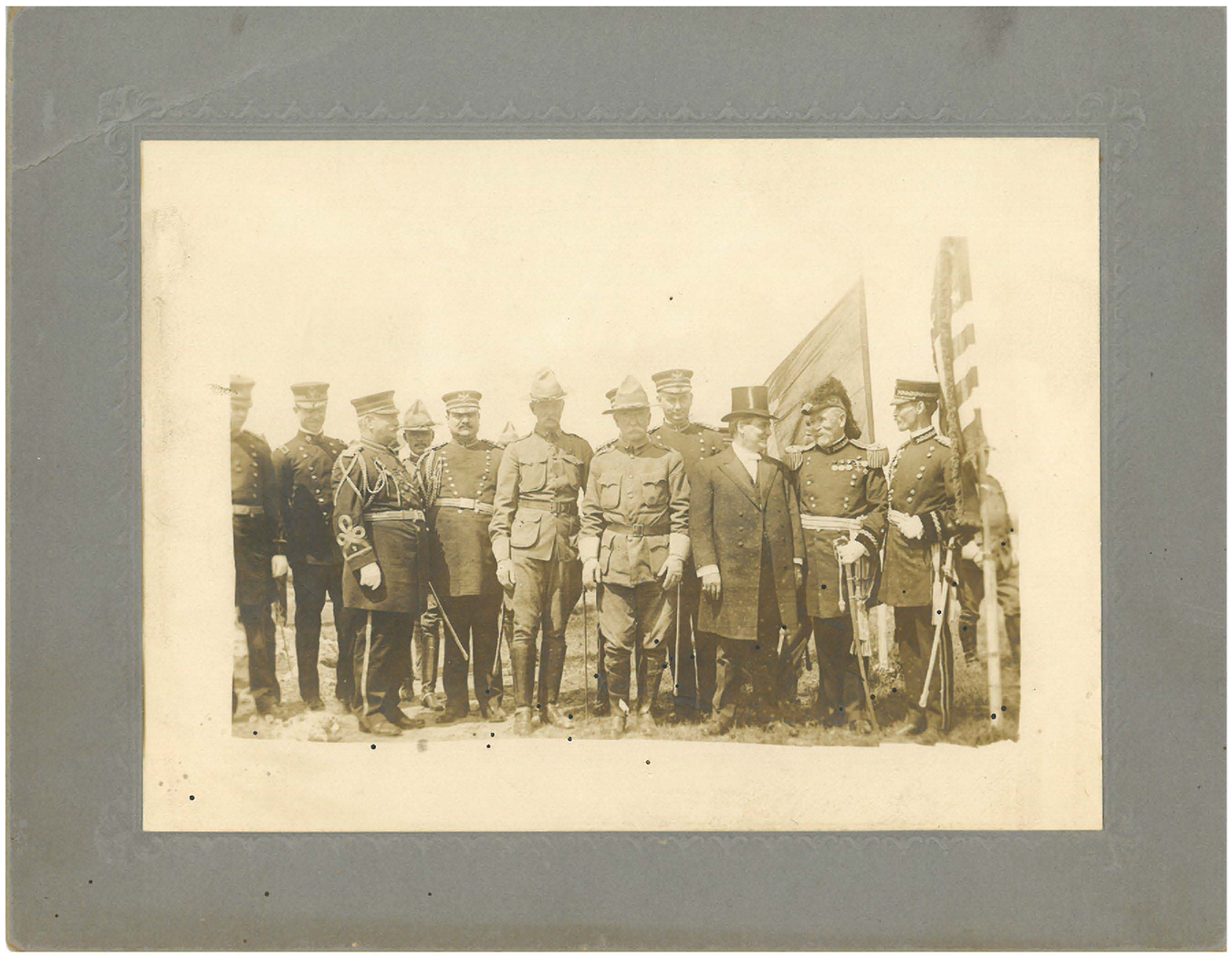 Gov. Oscar B. Colquitt and Col. Francisco Chapa, Photo from UT-San Antonio Special Collections.