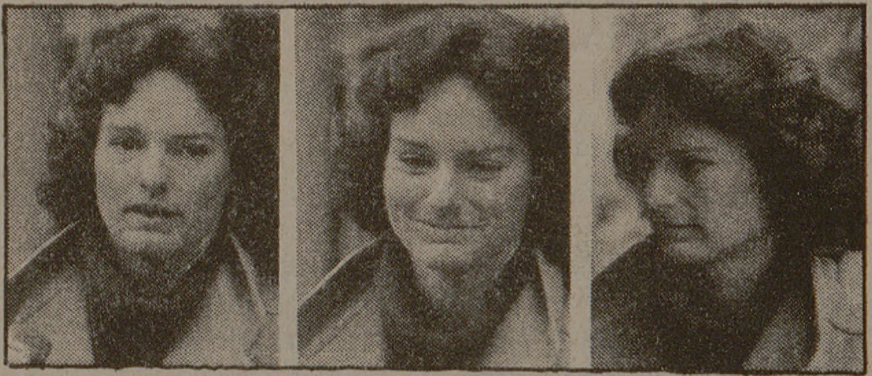 Melanie Zentgraf '80 photographed by The Battalion shortly after U.S. District Judge Ross Sterling formally approved a settlement in her suit against the university.