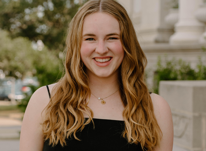 Texas A&M German and international studies major Katherine Guidry