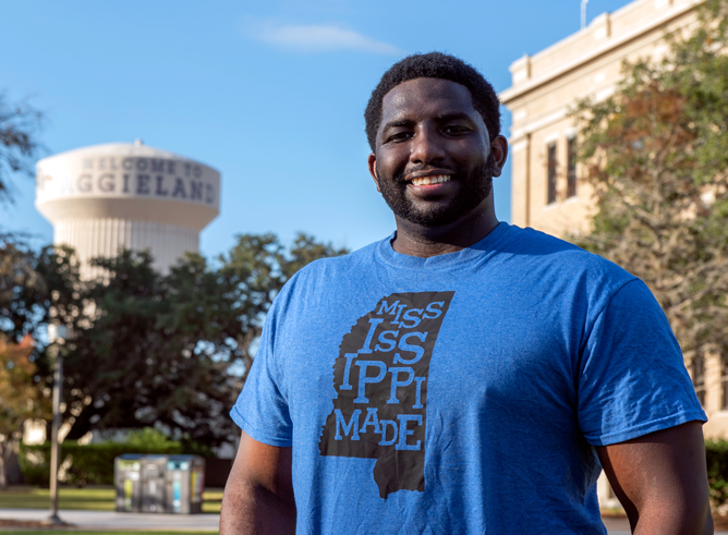 Texas A&amp;M University chemistry Ph.D. graduate Quentarius Moore