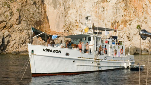 photo of a boat on water